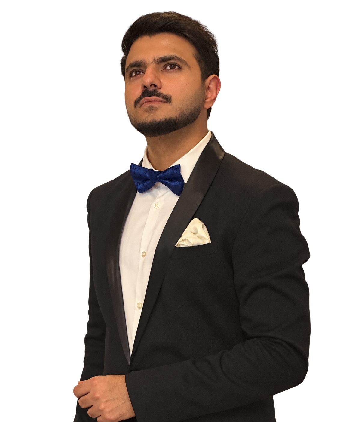 Punit Lalwani in a tuxedo