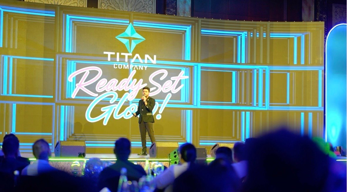 Punit hosting Titan Ready Set Glow